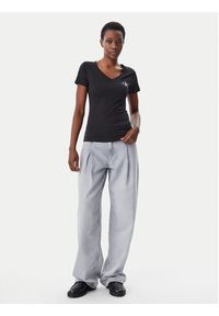 Calvin Klein Jeans Komplet 2 t-shirtów J20J223447 Czarny Regular Fit. Kolor: czarny. Materiał: bawełna #4