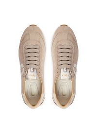 Furla Sneakersy Retro YK56RET BX0580 Beżowy. Kolor: beżowy. Materiał: skóra #4