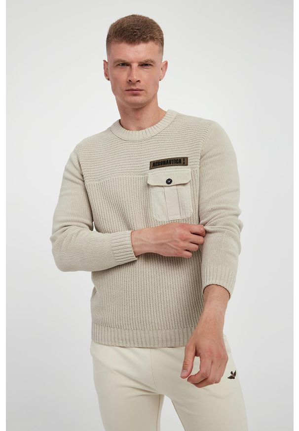 Aeronautica Militare - Sweter męski AERONAUTICA MILITARE
