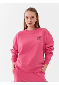 Pinko Bluza Maglia 101831 A162 Różowy Relaxed Fit. Kolor: różowy. Materiał: bawełna #1