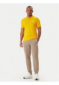 EA7 Emporio Armani Polo 8NPF14 PJVQZ U2102 Żółty Regular Fit. Typ kołnierza: polo. Kolor: żółty. Materiał: bawełna #3