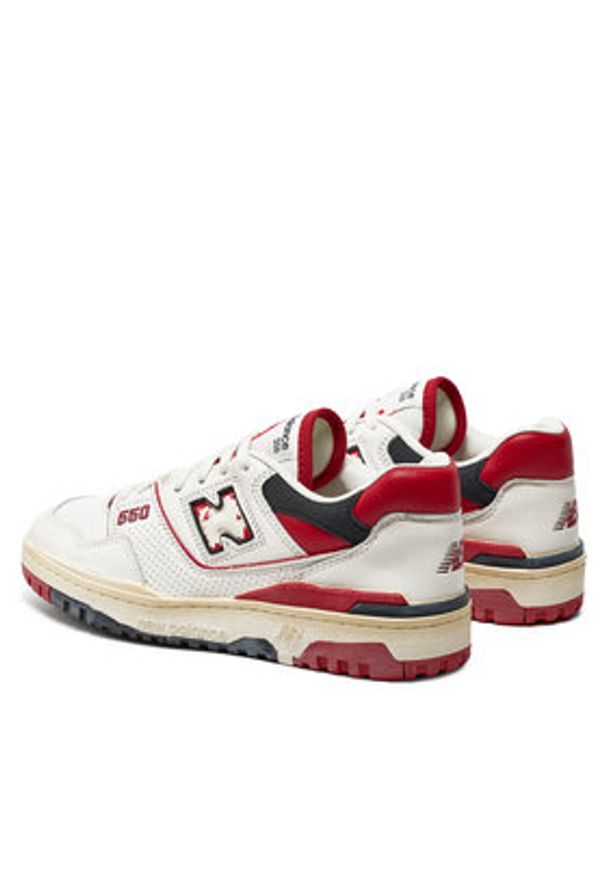 New Balance Sneakersy BB550VGA Écru. Kolor: kremowy. Materiał: materiał