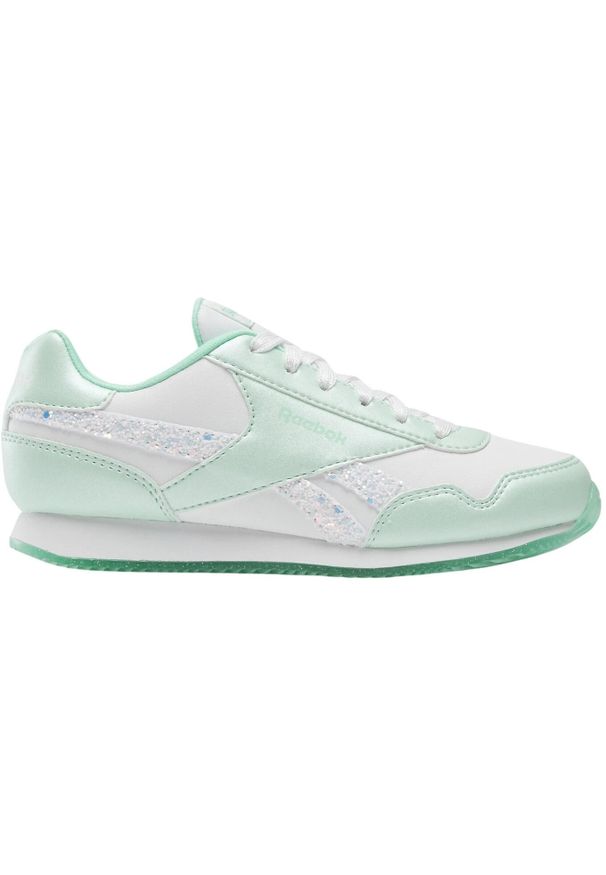 Buty sportowe dla dzieci Reebok Royal Cl Jog 3.0 Sneaker. Kolor: zielony. Materiał: materiał, syntetyk. Model: Reebok Royal. Sport: joga i pilates