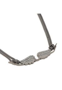 Zadig&Voltaire Naszyjnik Rock Choker Necklace OWJW00561 Szary. Kolor: szary