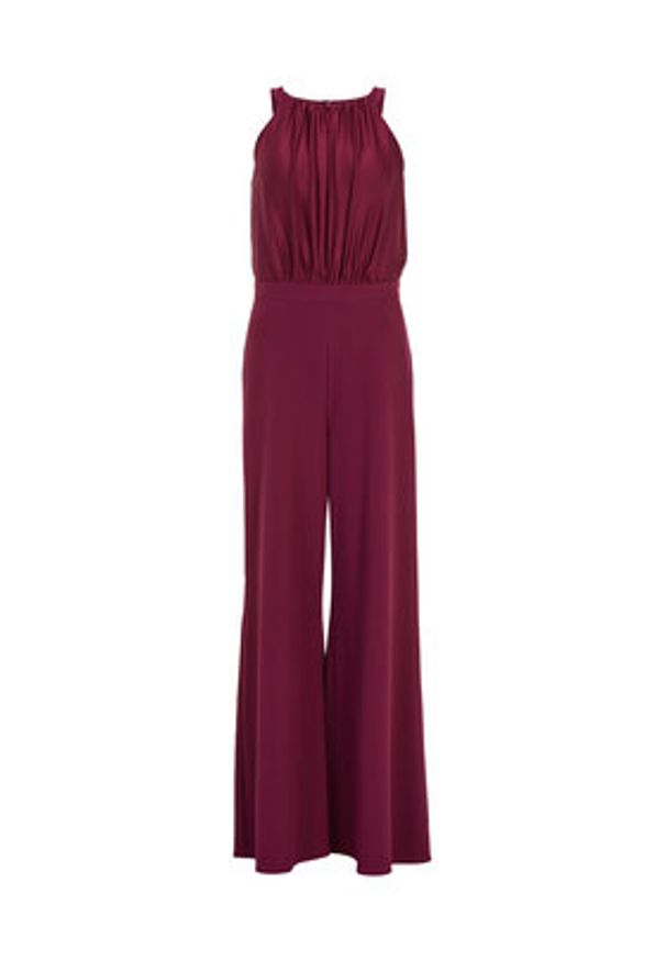 Swing Kombinezon 3AI00100 Bordowy Regular Fit. Kolor: czerwony. Materiał: syntetyk