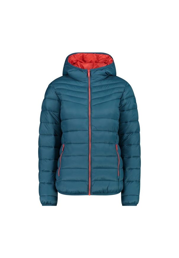 Kurtka damska turystyczna CMP 32K3016. Kolor: niebieski. Sezon: zima. Sport: turystyka piesza