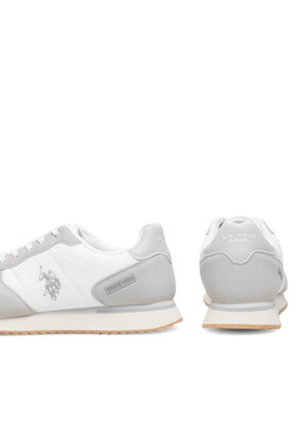 U.S. Polo Assn. Sneakersy ALTENA001A Biały. Kolor: biały. Materiał: materiał