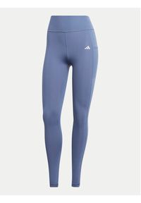 Adidas - adidas Legginsy Optime IT9110 Niebieski Slim Fit. Kolor: niebieski. Materiał: syntetyk #4