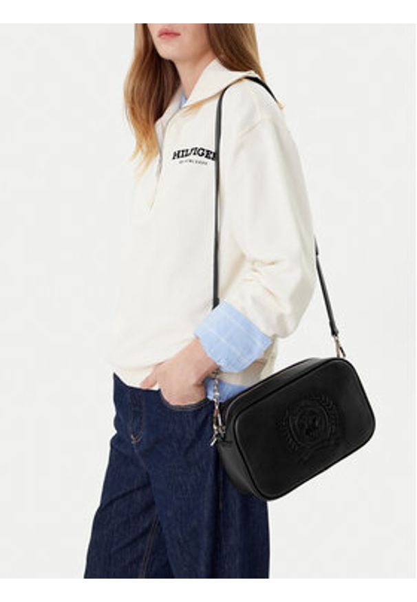 Beverly Hills Polo Club Torebka C-BHPC-L-010-08 Czarny. Kolor: czarny