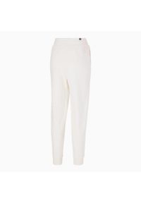 Spodnie damskie Puma ESS+ Embroidery High-Waist Pants FL. Stan: podwyższony. Kolor: biały