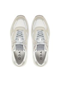 D.A.T.E. Sneakersy Fuga M421-FG-NY Biały. Kolor: biały. Materiał: skóra, zamsz #6