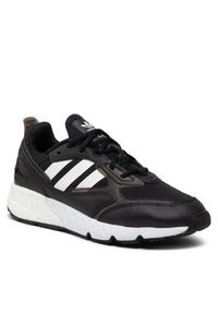 Adidas - adidas Sneakersy Zx 1K Boost 2.0 GZ3551 Czarny. Kolor: czarny. Materiał: materiał. Model: Adidas ZX #7