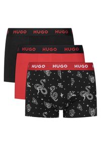 Hugo - HUGO Komplet bokserek 50532550 Kolorowy. Materiał: bawełna. Wzór: kolorowy #1