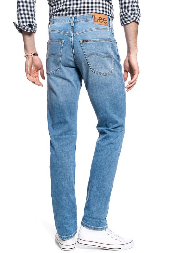 Lee - LEE BROOKLYN STRAIGHT MĘSKIE SPODNIE JEANSOWE LIGHT RAY L452NOTX 112110166