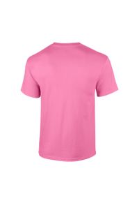 GILDAN - Ultra Bawełniana Koszulka Unisex Dla Dorosłych. Kolor: fioletowy. Materiał: bawełna. Sport: turystyka piesza