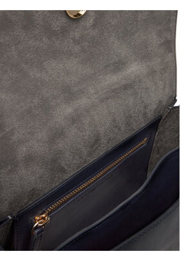TOMMY HILFIGER - Tommy Hilfiger Torebka Th Joy Crossover AW0AW16813 Granatowy. Kolor: niebieski. Materiał: skórzane