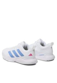 Adidas - adidas Buty Court Team Bounce 2.0 Shoes HR1234 Biały. Kolor: biały. Materiał: materiał #4