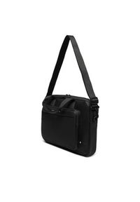 TOMMY HILFIGER - Tommy Hilfiger Torba na laptopa Th Foundation Computer Bag AM0AM13626 Czarny. Kolor: czarny. Materiał: skóra #3
