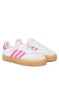 Adidas - adidas Sneakersy Sambae JS3940 Biały. Kolor: biały. Materiał: skóra #5