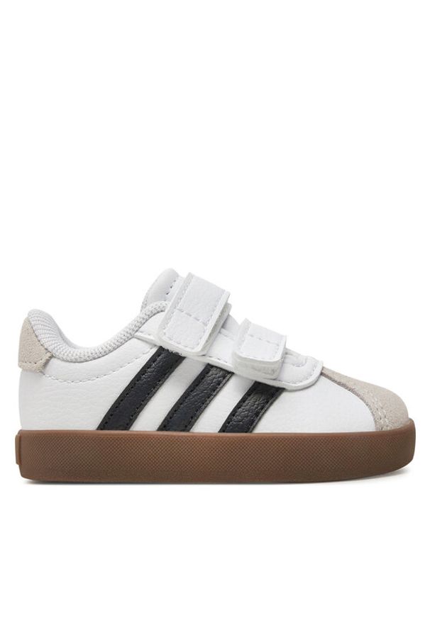 Adidas - adidas Sneakersy Vl Court 3.0 Cf I ID9157 Biały. Kolor: biały. Materiał: skóra