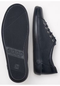 ecco - Sneakersy damskie granatowe ECCO Soft 2.0. Kolor: niebieski. Materiał: materiał. Sezon: lato #4