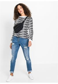 bonprix - Dżinsy boyfriend, średni stan. Kolor: niebieski #3