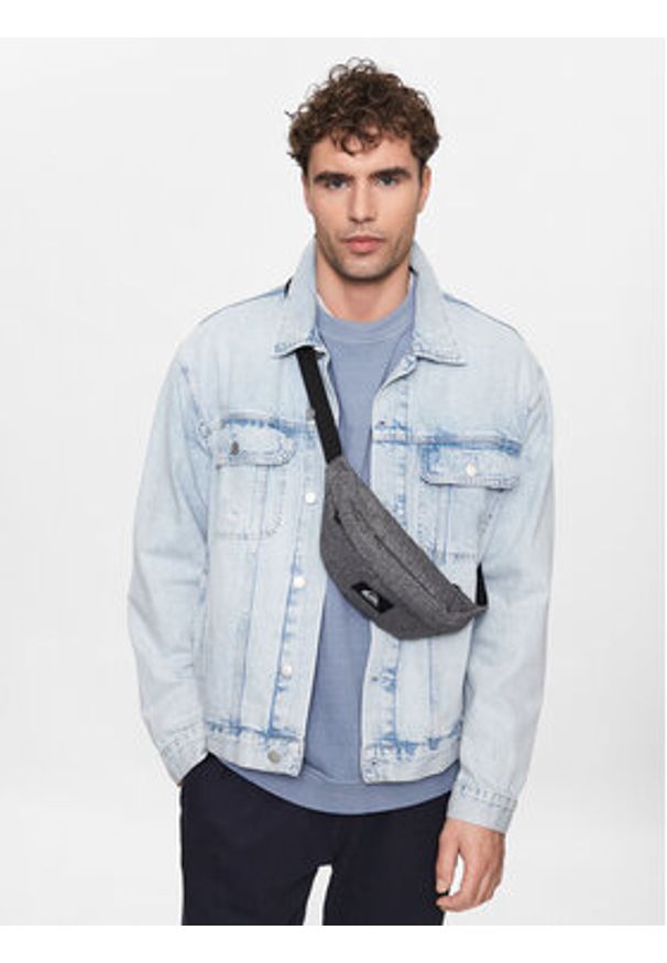 Quiksilver Saszetka nerka AQYBA03037 Szary. Kolor: szary. Materiał: materiał