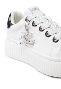 Karl Lagerfeld - KARL LAGERFELD Sneakersy KL42376A Biały. Kolor: biały. Materiał: skóra #6