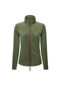 PREMIER - Damska Bluza Polarowa Artisan. Kolor: zielony, wielokolorowy, brązowy. Materiał: polar. Sezon: zima