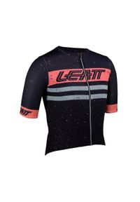 Koszulka rowerowa damska LEATT Jersey MTB Endurance 6.0 Women. Kolor: czarny. Materiał: jersey