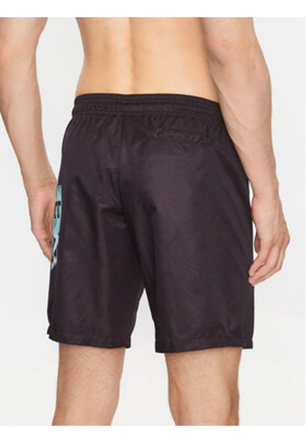 Plein Sport Szorty kąpielowe Tiger SACC MMX0049 SXV005N Czarny Regular Fit. Kolor: czarny. Materiał: syntetyk. Styl: sportowy