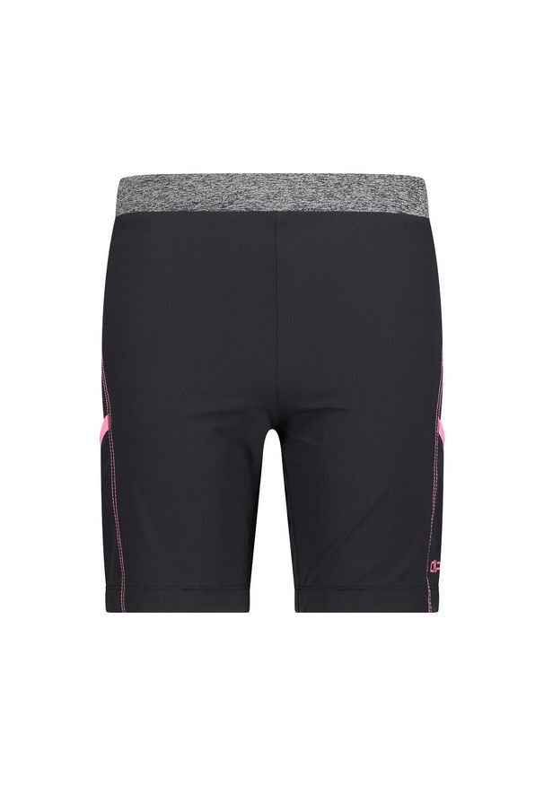 Szorty bermudzkie dla dziewczynki CMP Light Climb. Kolor: czarny. Sport: turystyka piesza
