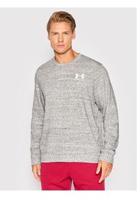 Under Armour Bluza Ua Rival Terry 1370404 Szary Relaxed Fit. Kolor: szary. Materiał: bawełna