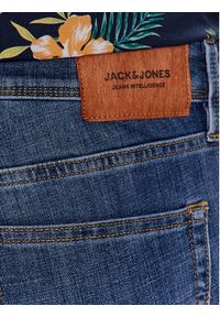 Jack & Jones - Jack&Jones Szorty jeansowe Rick 12226230 Niebieski Regular Fit. Kolor: niebieski. Materiał: syntetyk, bawełna