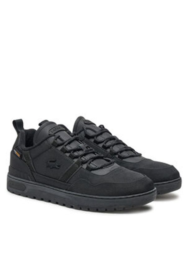 Lacoste Sneakersy T-Clip Wntr 224 2 Sma 748SMA003802H Czarny. Kolor: czarny. Materiał: materiał