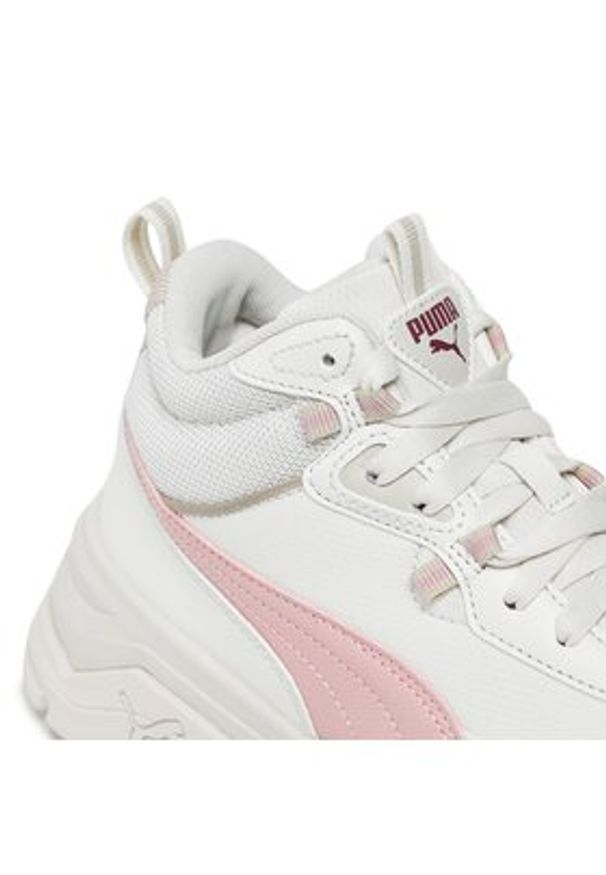 Puma Sneakersy Cassia Via Mid 391309 06 Beżowy. Kolor: beżowy. Materiał: skóra