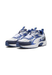Puma - Sneakersy unisex Milenio Tech PUMA White Mountain Blue Silver Metallic. Kolor: niebieski, szary, biały, wielokolorowy