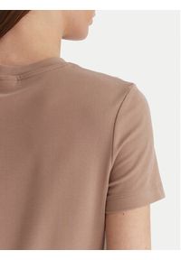 Guess T-Shirt V6GI06 K2967 Beżowy Regular Fit. Kolor: beżowy. Materiał: lyocell #2