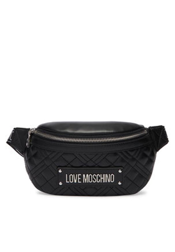 Love Moschino - LOVE MOSCHINO Nerka JC4003PP1OLA000B Czarny. Kolor: czarny. Materiał: skóra