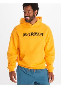 Marmot Bluza Earth Day Heavyweight Hoody M14124 Pomarańczowy Regular Fit. Kolor: pomarańczowy. Materiał: bawełna