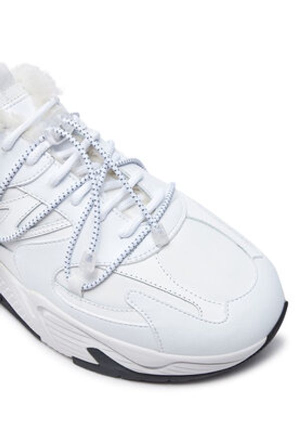 Iceberg Sneakersy Kakkoi IU1652 Biały. Kolor: biały. Materiał: skóra
