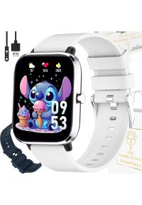 Zegarek Komunijny SMARTWATCH Rubicon RNCE79 rozmowy / WHITE + BLUE. Rodzaj zegarka: smartwatch