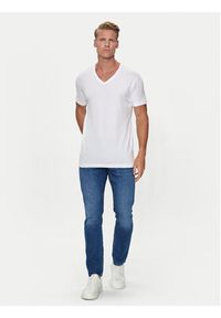 Pierre Cardin Komplet 2 t-shirtów 29991.000.9000 Biały Modern Fit. Kolor: biały. Materiał: bawełna #5