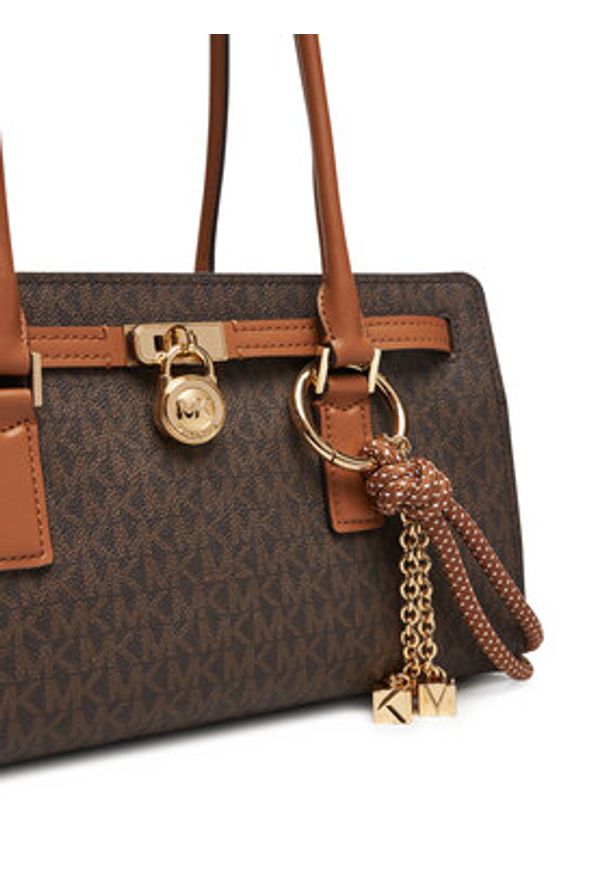 MICHAEL Michael Kors Torebka 30F5GNXT0B Brązowy. Kolor: brązowy. Materiał: skórzane
