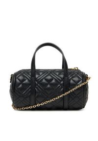 Love Moschino - LOVE MOSCHINO Torebka JC4249PP0MLA0000 Czarny. Kolor: czarny. Materiał: skórzane