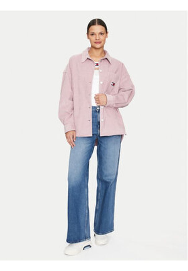 Tommy Jeans Jeansy Claire DW0DW18175 Niebieski Wide Leg. Kolor: niebieski