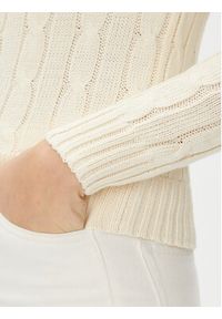 Polo Ralph Lauren Sweter 211891640010 Écru Regular Fit. Typ kołnierza: polo. Materiał: bawełna #3