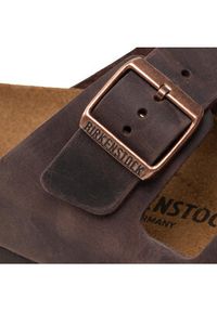 Birkenstock Klapki Arizona Bs 0052531 Brązowy. Kolor: brązowy. Materiał: skóra, nubuk #8