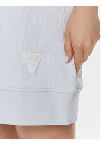Guess Sukienka codzienna Cheri V4RK00 KBSL0 Błękitny Regular Fit. Okazja: na co dzień. Kolor: niebieski. Materiał: syntetyk. Typ sukienki: proste. Styl: casual #3