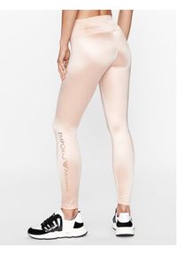 Emporio Armani Underwear Legginsy 164711 3F235 03050 Beżowy Skinny Fit. Kolor: beżowy. Materiał: syntetyk